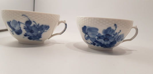 Royal Copenhagen Blue Flower Braided Tea Cup ONLY x2  No 8269