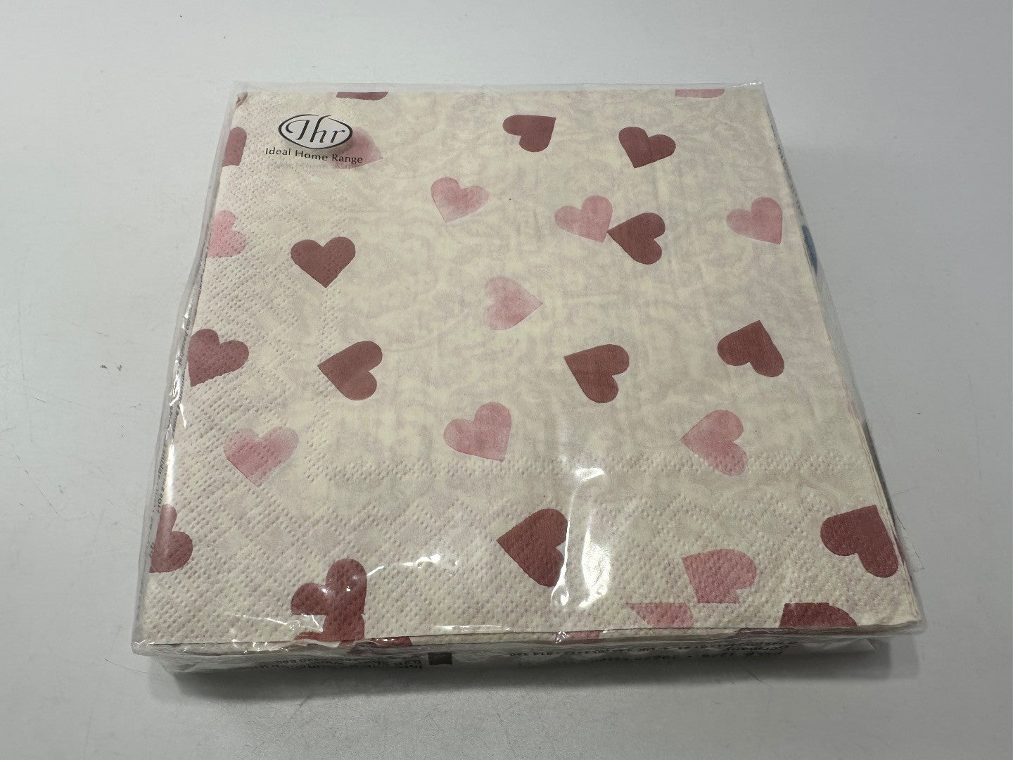 Emma Bridgewater 3 Ply Paper Lunch Napkins / Serviettes Pink Hearts