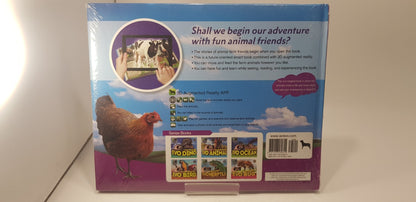 Evo Farm Animal Augmented Reality Book New & Sealed