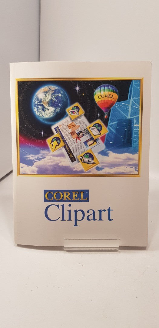 Rare Corel Clipart 1996 Paperback Vintage Excellent Condition