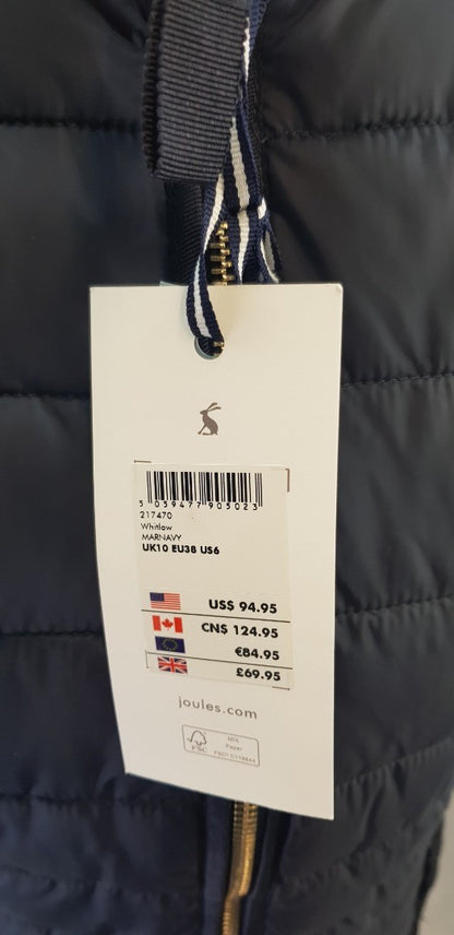 Joules Marnavy Gilet  UK Size 10 BNWT