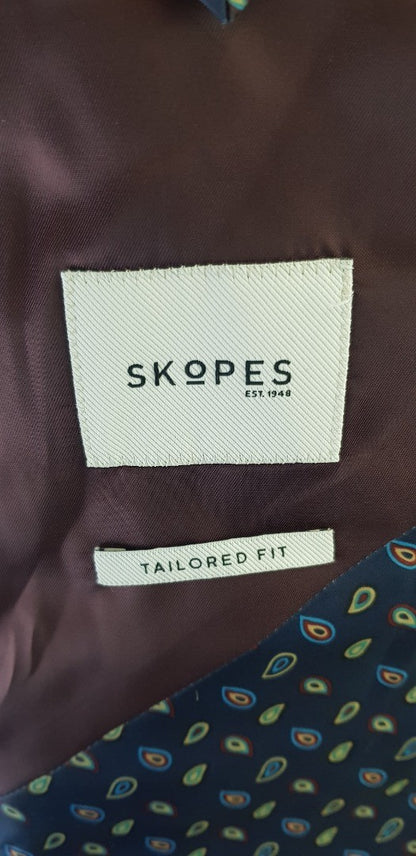 Skopes Tailored Fit Charcoal Hafren Jacket Size 40L BNWT