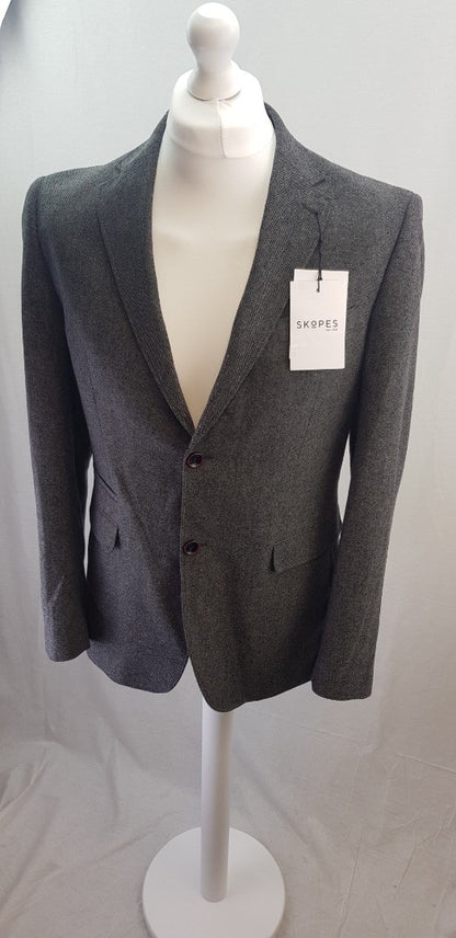 Skopes Tailored Fit Charcoal Hafren Jacket Size 40L BNWT