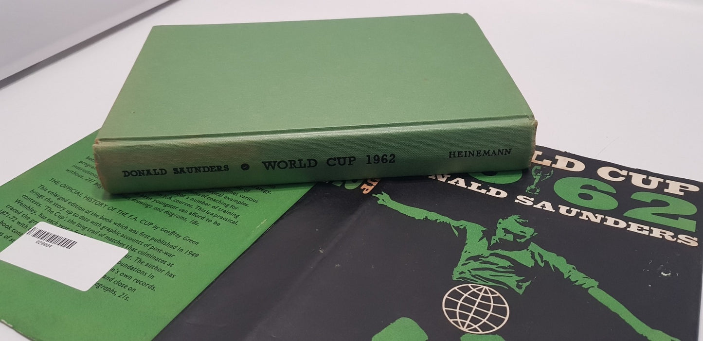 World Cup 1962 By Donald Saunders Hardback Vintage VGC