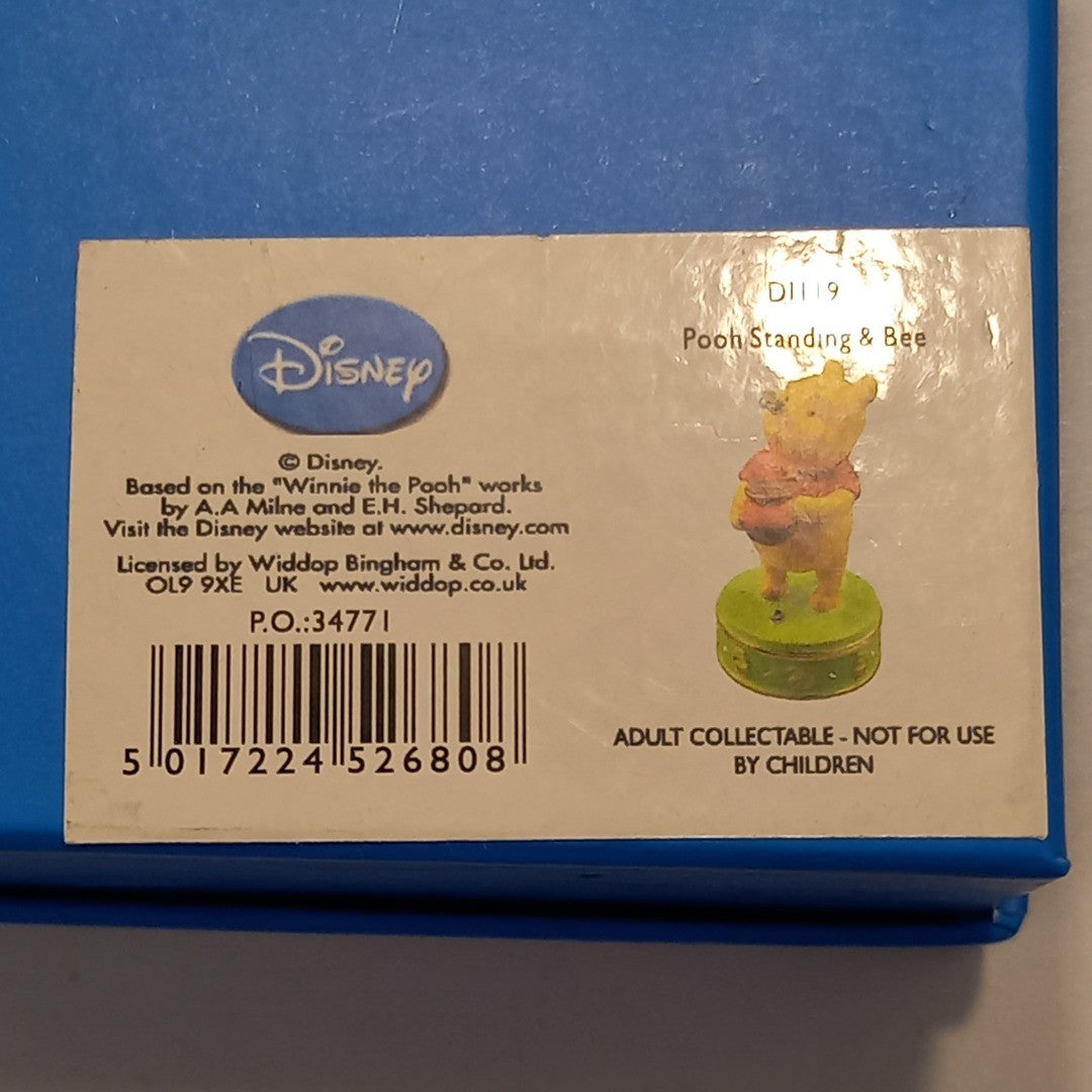 Disney Winne the Pooh w Butterfly Trinket Box - Boxed