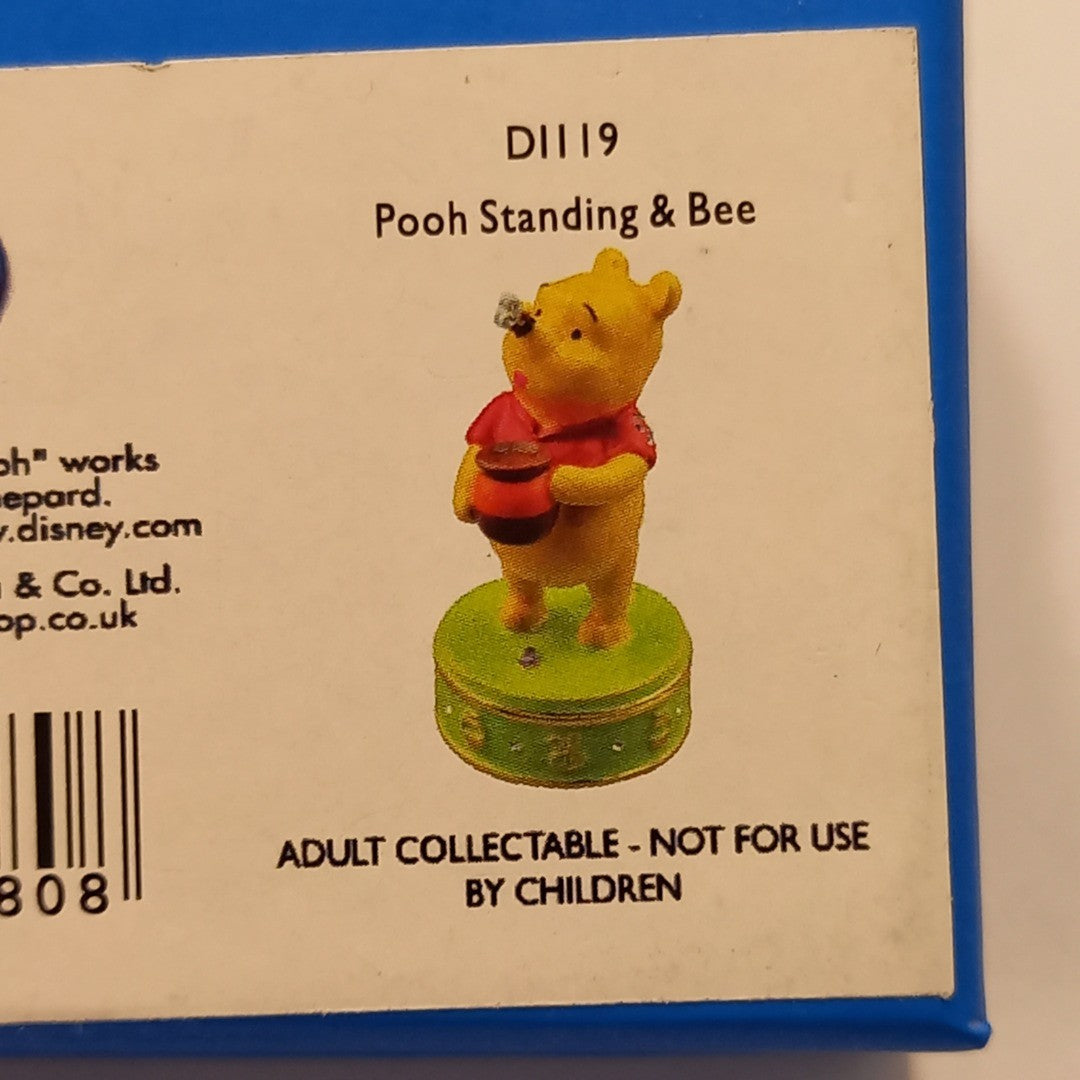 Disney Winne the Pooh w Butterfly Trinket Box - Boxed