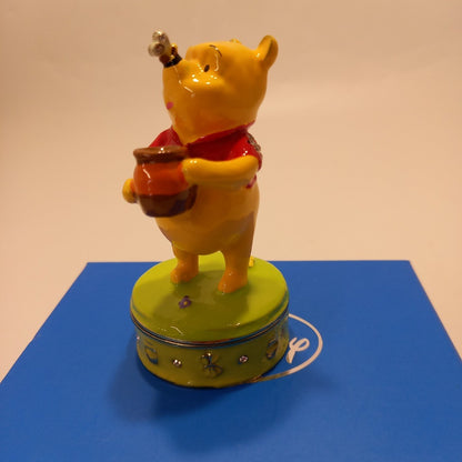 Disney Winne the Pooh w Butterfly Trinket Box - Boxed