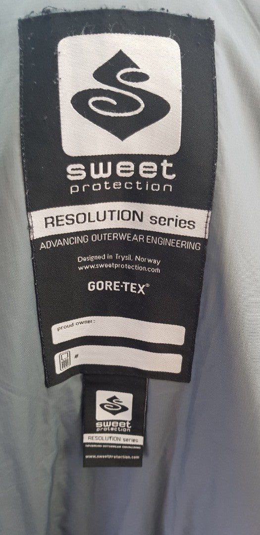 Sweet Protection Resolution Series Ski/Snowboard Gore-Tex Jacket Red Size L VGC