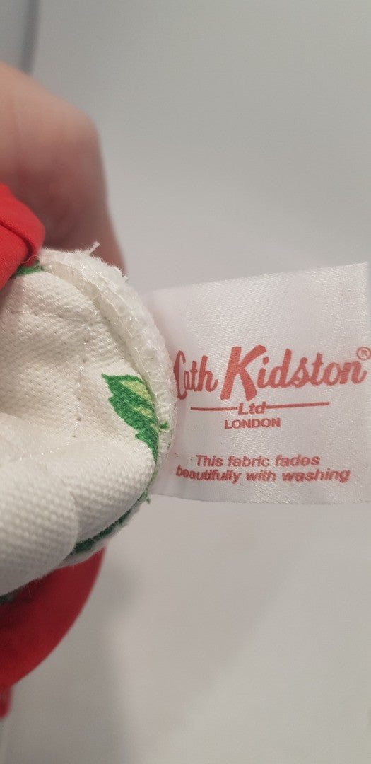 Cath Kidston White Pink Floral Oven Glove BNWT