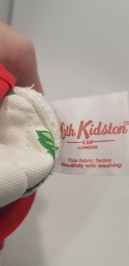 Cath Kidston White Pink Floral Oven Glove BNWT