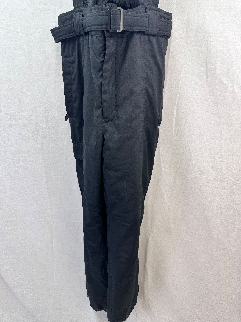 Rodeo Ski Snowboard Salopettes Trousers Black Size L Vintage VGC