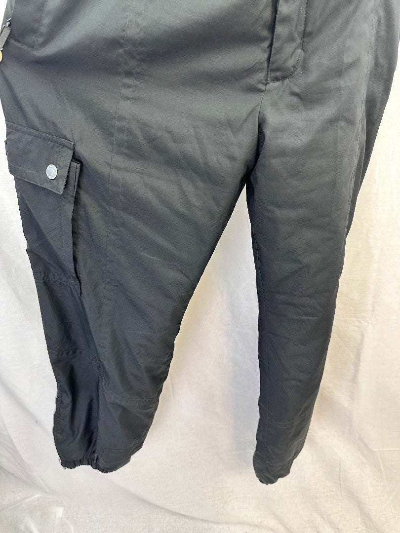 Rodeo Ski Snowboard Salopettes Trousers Black Size L Vintage VGC