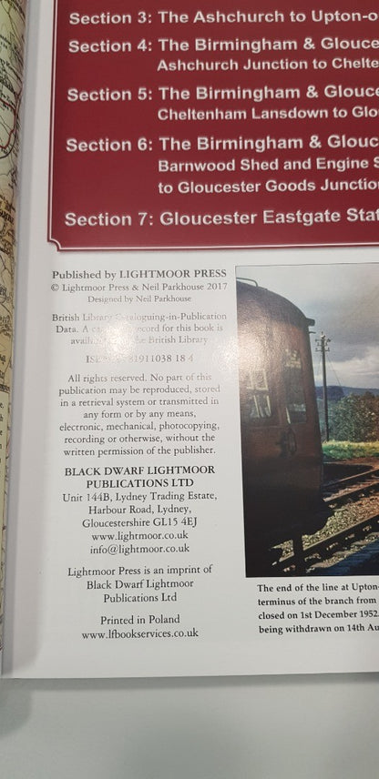 Vol 3 Gloucester Midland Lines Part 1 North Hardback Excellent Condition Rare