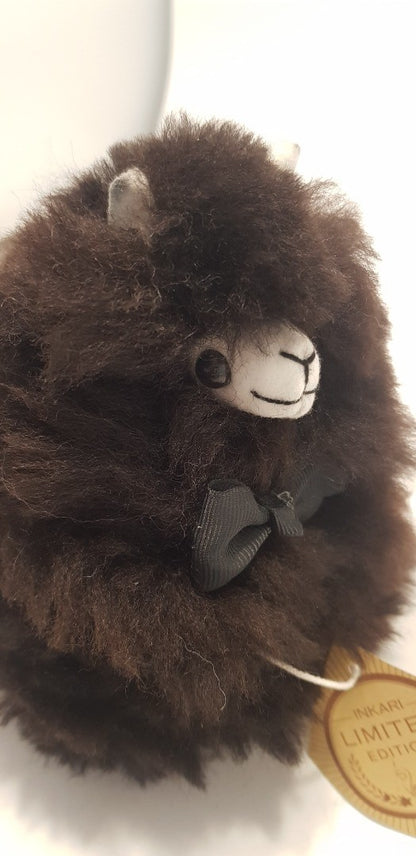 Inkari Limited Edition Baby Black Alpaca 16cm Brand New