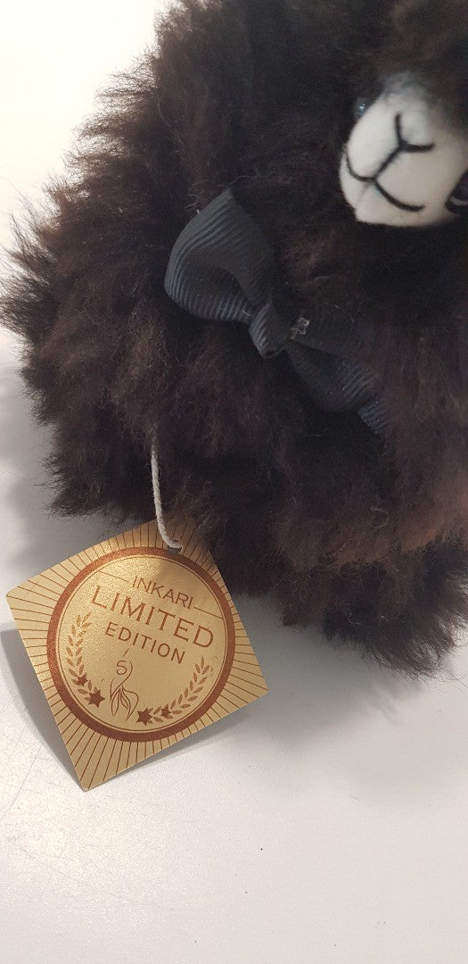 Inkari Limited Edition Baby Black Alpaca 16cm Brand New