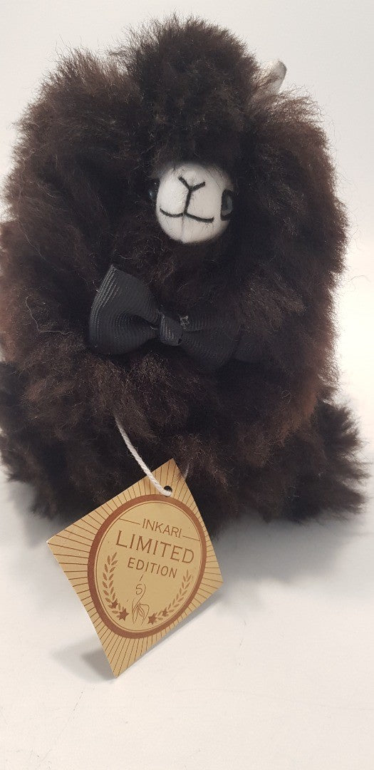 Inkari Limited Edition Baby Black Alpaca 16cm Brand New