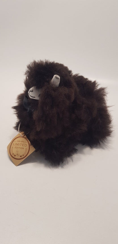 Inkari Limited Edition Baby Black Alpaca 16cm Brand New