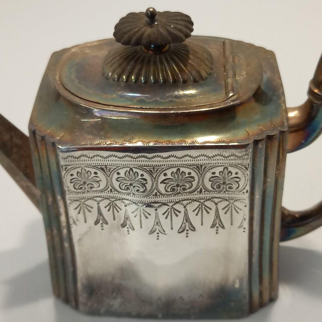 EP Silver Tea Pot. Hallmarked