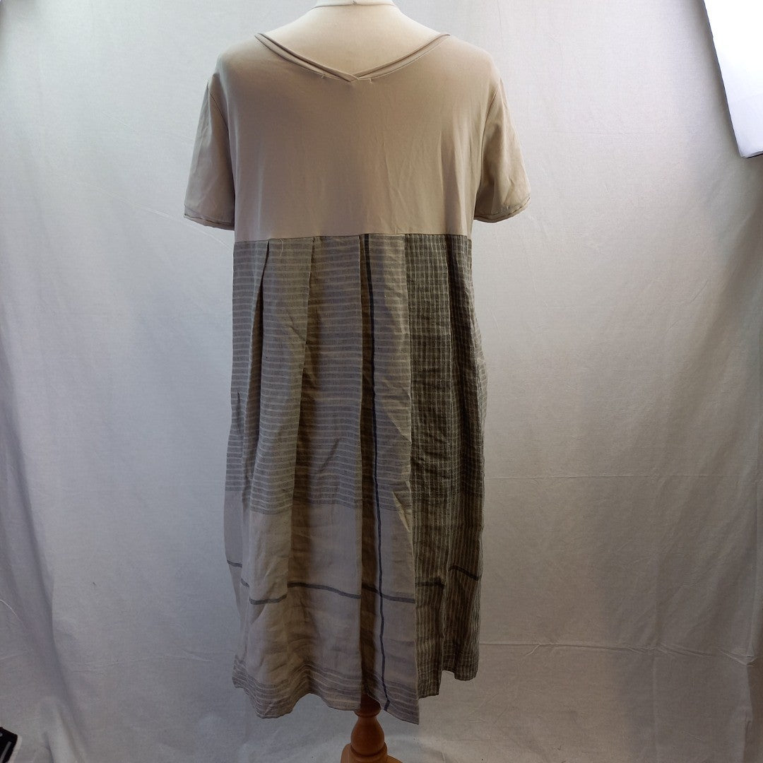 Kedziorek Dress in Grey - Lagenlook - Sze 40 (UK Size 14)