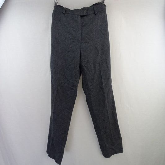 House of Bruar Ladies Grey 100% Wool Trousers - -  UK Size 14 - BNWT