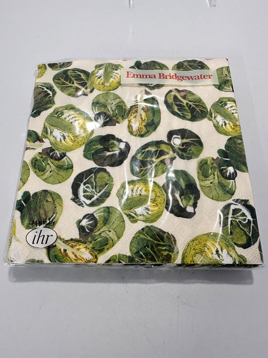 SPROUTS Brussel Christmas IHR paper Lunch Napkins 33 cm square 3 ply 20 pack