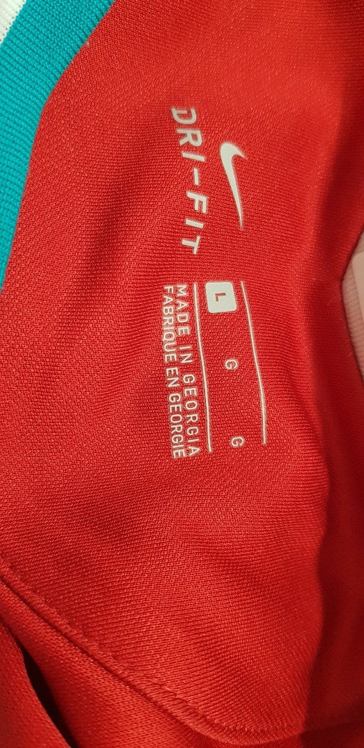 Nike Dri-fit LFC Standard Chartered Red Shirt Size L VGC