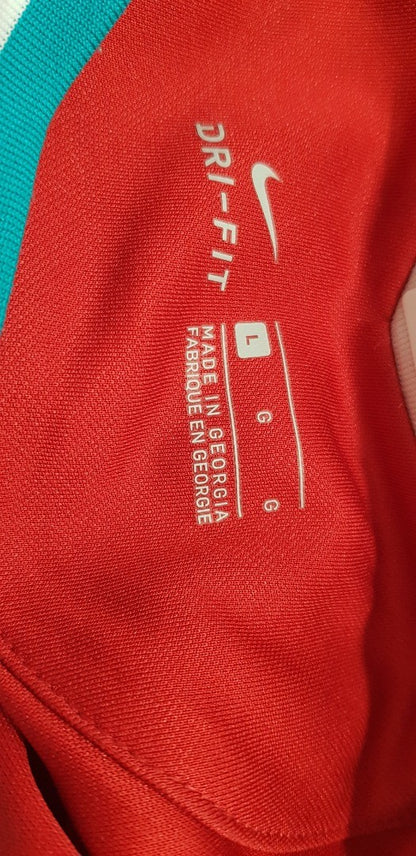 Nike Dri-fit LFC Standard Chartered Red Shirt Size L VGC