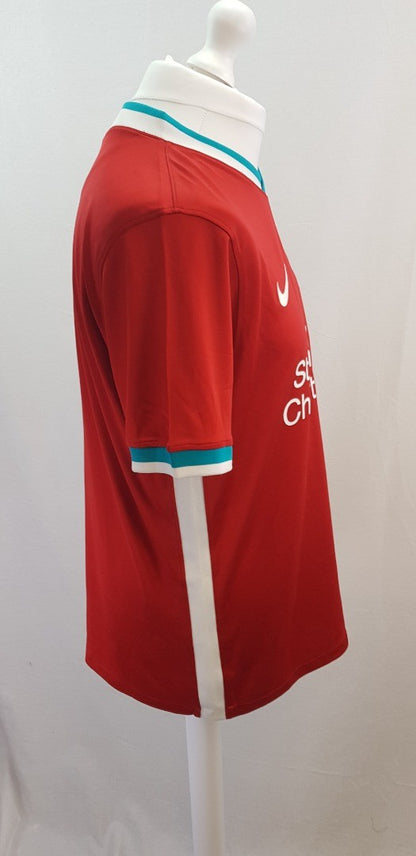 Nike Dri-fit LFC Standard Chartered Red Shirt Size L VGC