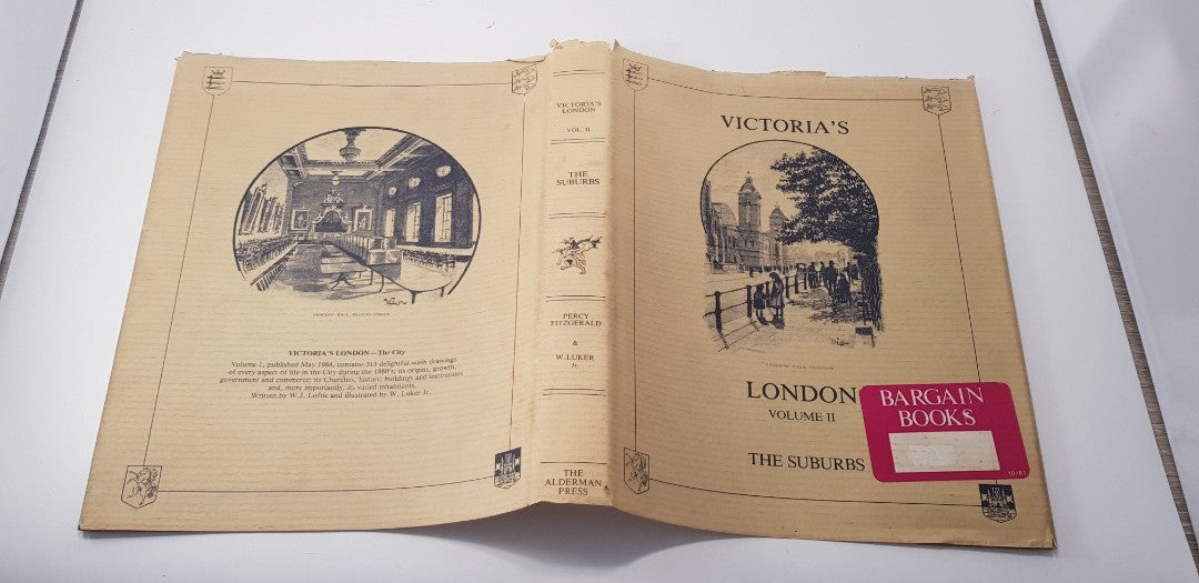 Victoria's London; Volume II The Suburbs By Percy Fitzgerald Hardback VGC