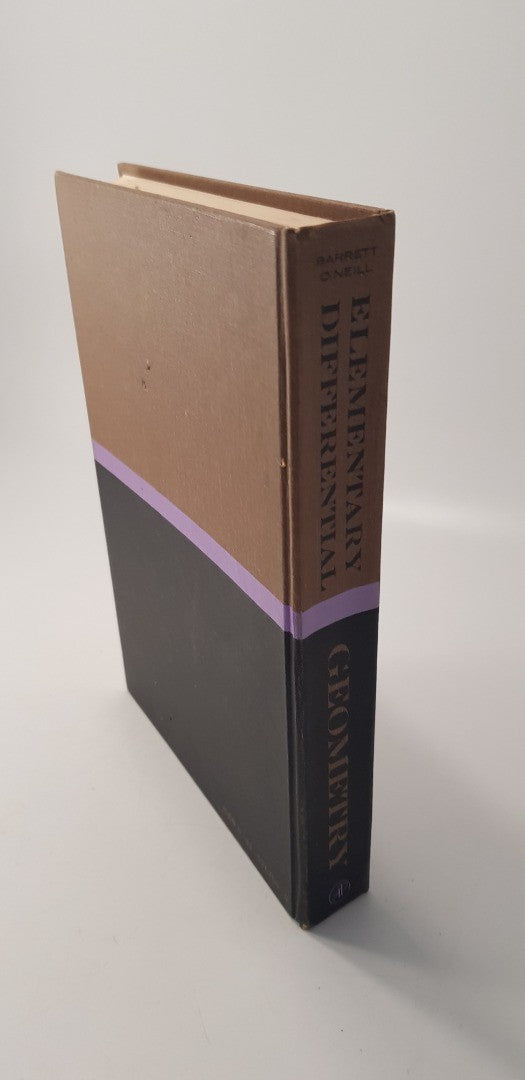 Elementary Differential Geometry By Barrett O'Neill Hardback Vintage Excellent Condition