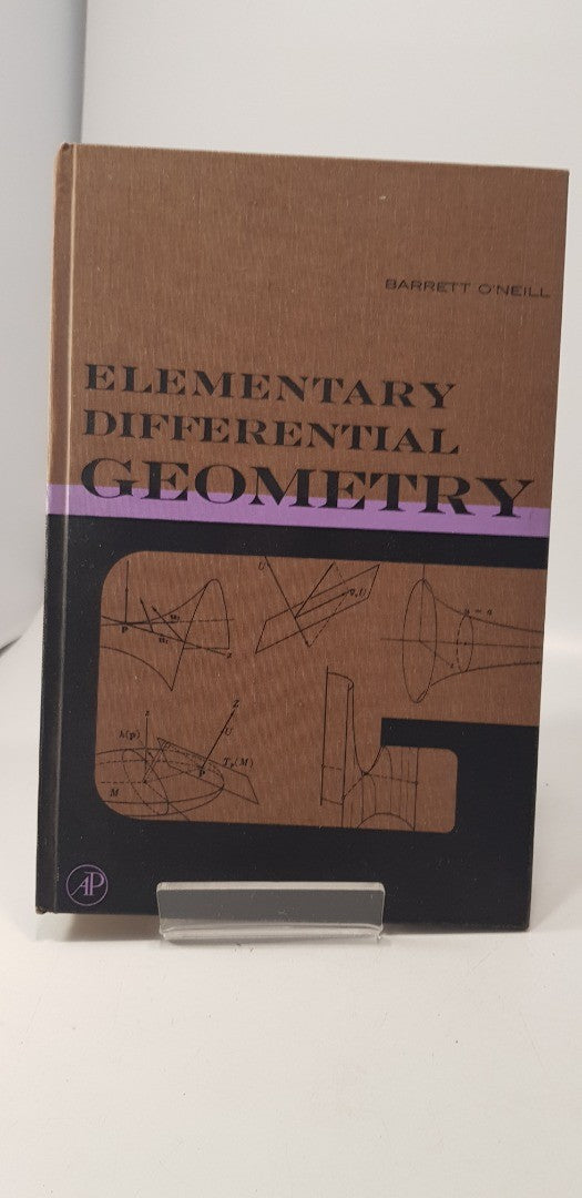 Elementary Differential Geometry By Barrett O'Neill Hardback Vintage Excellent Condition