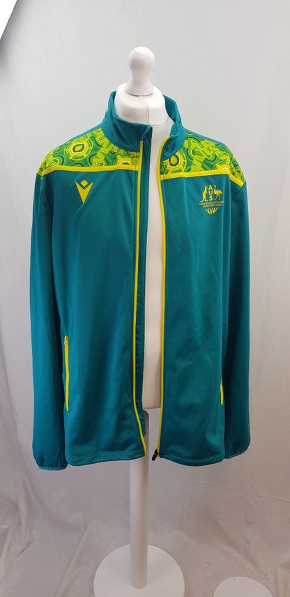 Commonwealth Games Birmingham 2022 Australia Macron Zip Jacket Size 4XL VGC