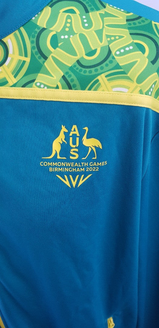 Commonwealth Games Birmingham 2022 Australia Macron Zip Jacket Size 4XL VGC