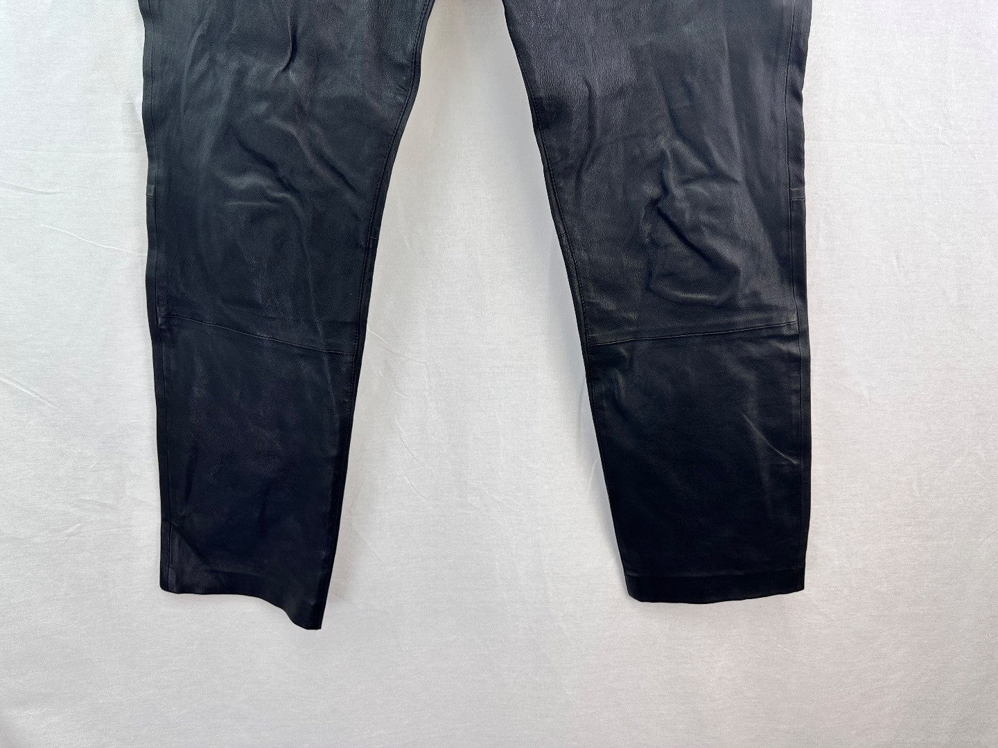 Hush Black Leather Women's Trousers Size 16