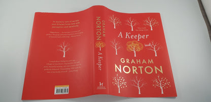 A Keeper By Graham Norton Hardback Signed 1st Ed Nearly New