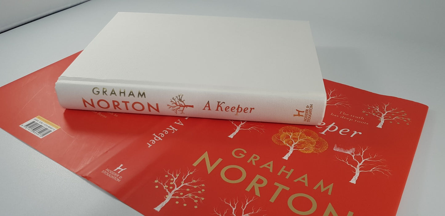 A Keeper By Graham Norton Hardback Signed 1st Ed Nearly New