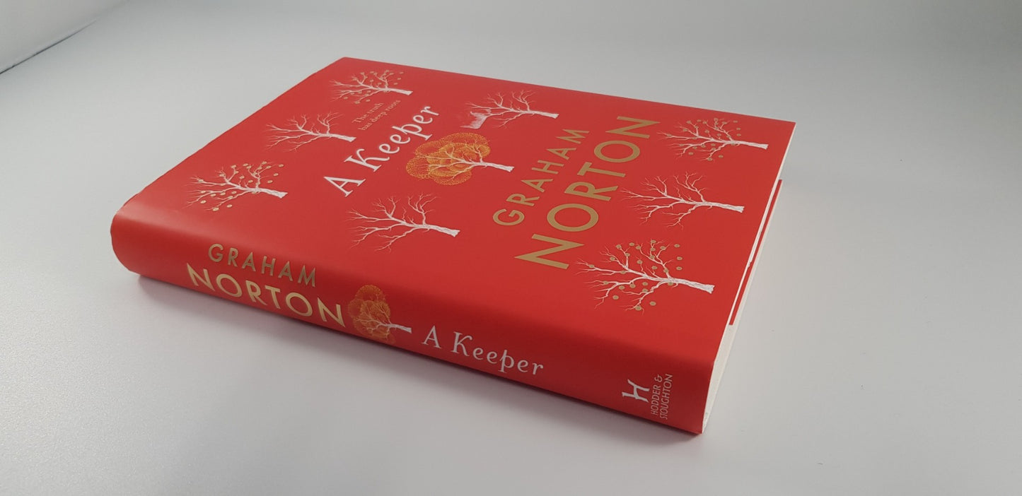 A Keeper By Graham Norton Hardback Signed 1st Ed Nearly New