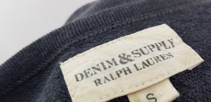 Ralph Lauren Denim & Supply Grey Skull Sweater Size S VGC