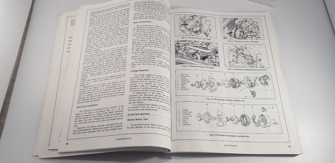 Renault 18 Fuego Car Repair Maintenance Manual 1979-86 Paperback GC