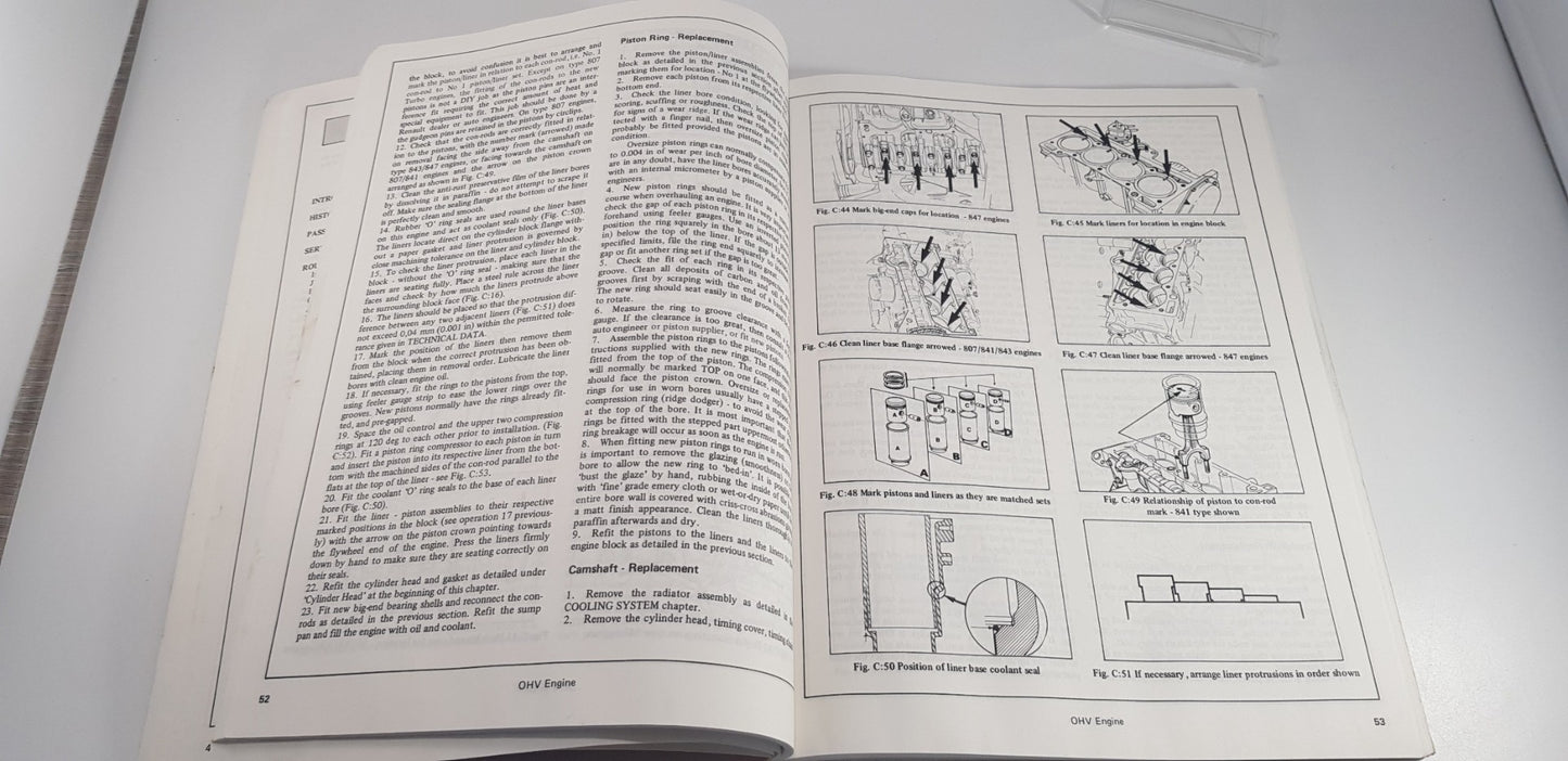 Renault 18 Fuego Car Repair Maintenance Manual 1979-86 Paperback GC