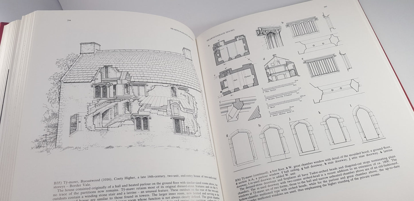 Glamorgan Farmhouses & Cottages - Inventory of Ancient Monuments Hardback Vol IV Part 2 VGC