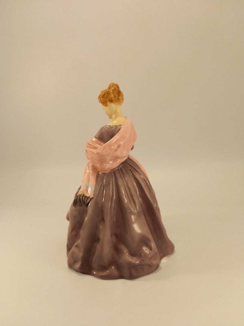 Royal Worcester F.G. Doughty 'First Dance' 3629 Fine Bone China Figurine - 7"