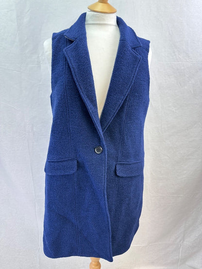 Prue x Kettlewell Wool Waistcoat 100% Virgin Wool  BNWT