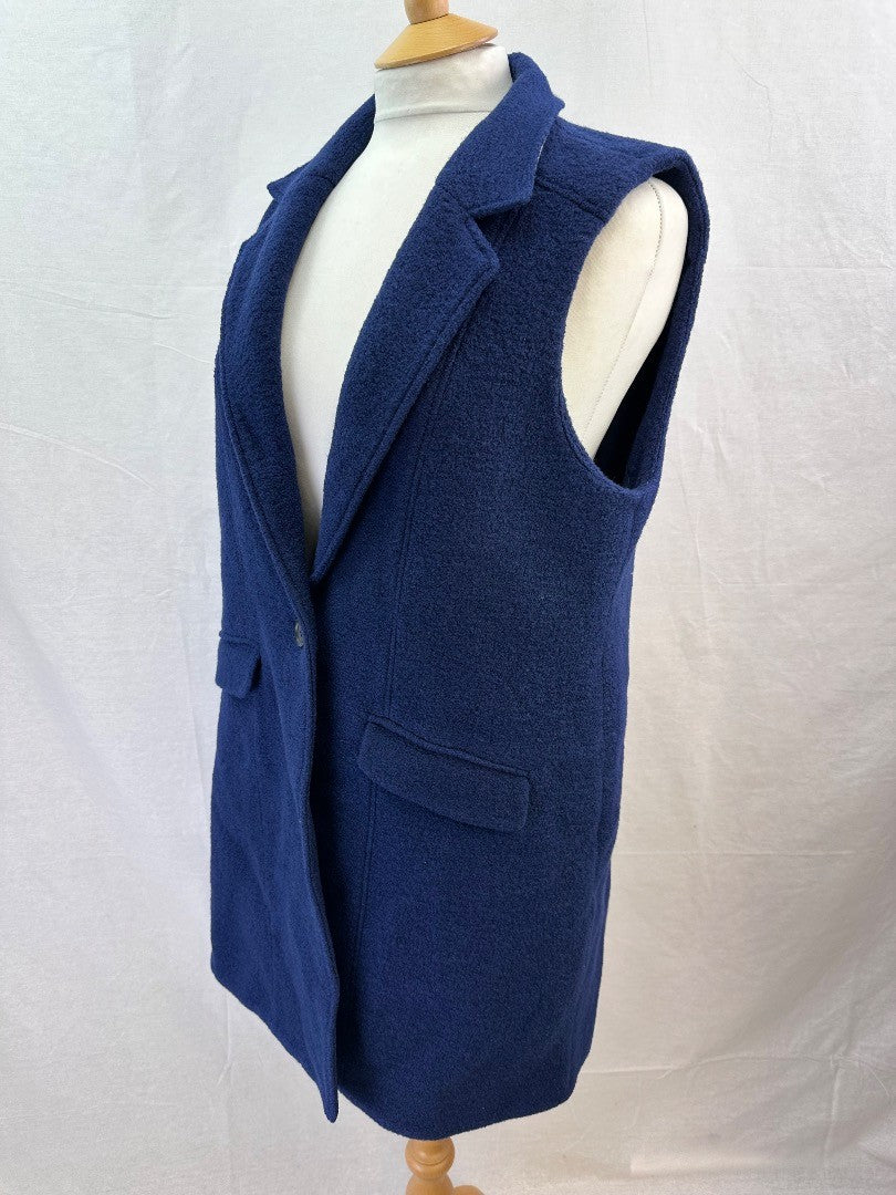 Prue x Kettlewell Wool Waistcoat 100% Virgin Wool  BNWT