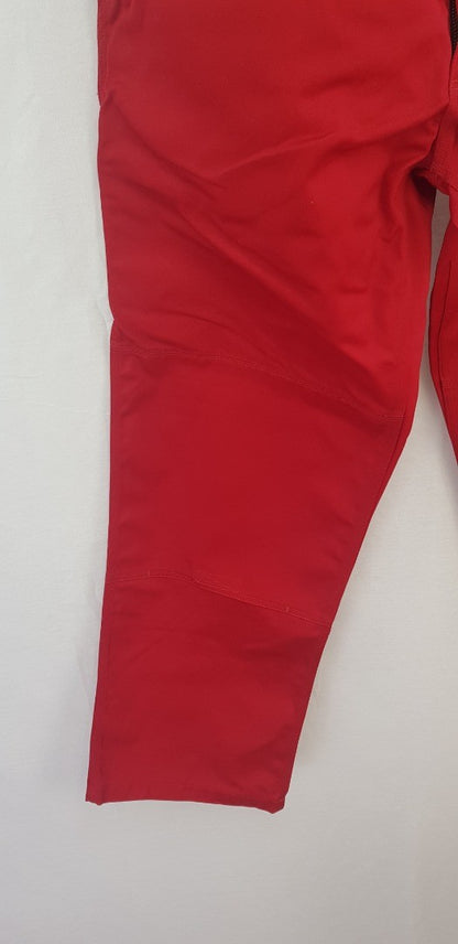 Engelbert Strauss Red Protective Work Cargo Trousers UK Size 42R BNWT