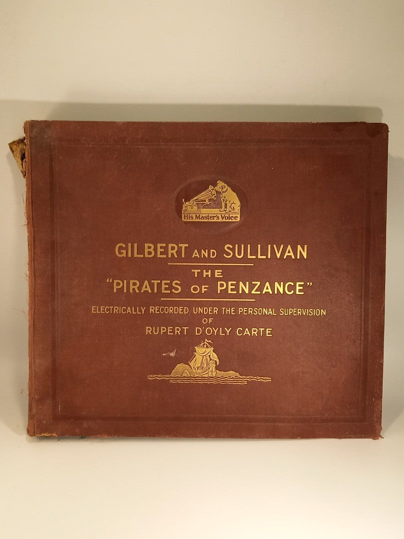 His Masters Voice Gilbert & Sullivan 'Pirates of Penzance' Gramophone Record Set