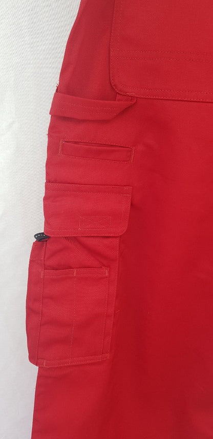 Engelbert Strauss Red Protective Work Cargo Trousers UK Size 42R BNWT