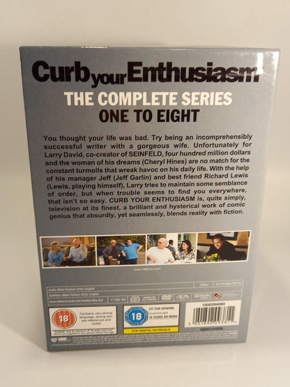 Curb Your Enthusiasm Complete HBO Series 1 to 8 DVD Box Set Larry David 2012