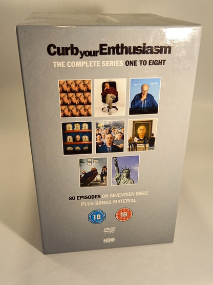 Curb Your Enthusiasm Complete HBO Series 1 to 8 DVD Box Set Larry David 2012