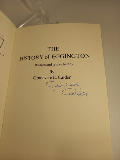 The History of Eggington - Guinevere E. Calder Signed 1986 Paperback